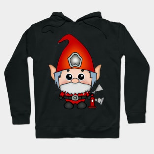 Fire Department Gnome Kawaii Hoodie